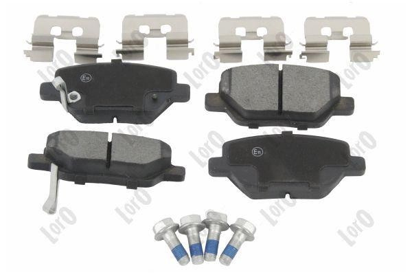 ABAKUS Brake Pad Set Disc Brake 231-02-151 For Fiat 100% Fit Reinforced
