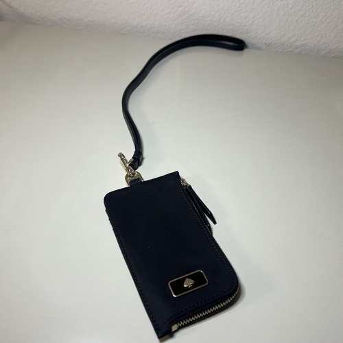 Custodia per carte d'identità Kate Spade New York L-Zip Dawn cordino nero - Foto 5 di 15
