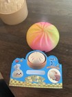 Squishy Foam Dumpling Squeeze Ball in Basket Container, Pink Yellow Green 3in — photo 4