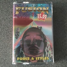 Fusion Rave Tape, Force + Styles, 1990's Old Skool Club Scene, Mixtape