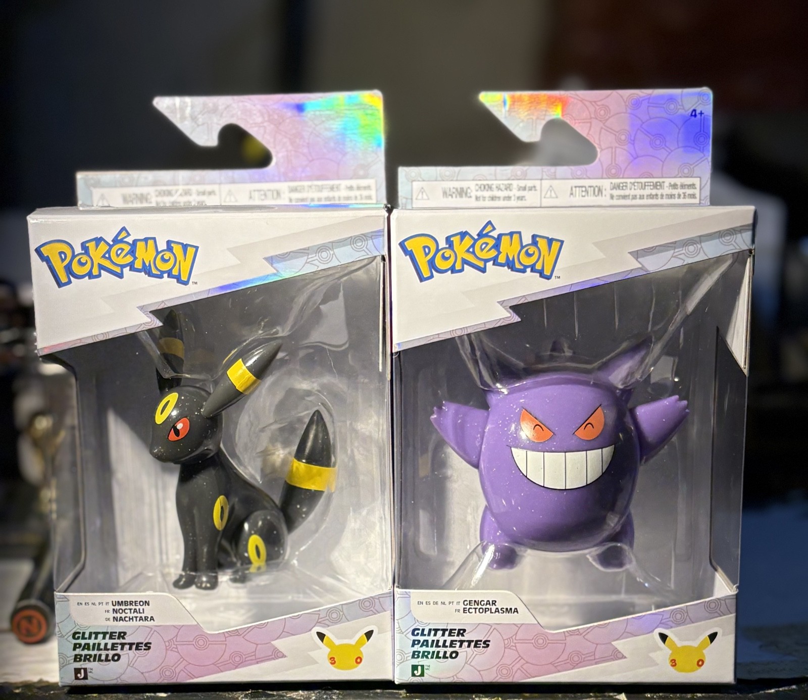 Pokémon BattlenFigures 30th Anniversay - Gengar + Unbreon