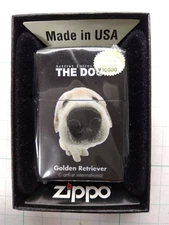 Zippo Golden Retriever The Dog Collectible Unopened Accessories