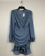 NWT Windsor Women's Blue Off The Shoulder Dress Size Small