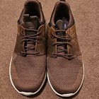 SKECHERS Men's Brown Athletic Sneakers Low Top Lace-Up Mesh Upper — photo 1