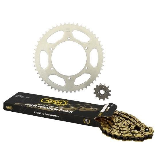 Kit chaîne Derbi 50 GPR Racing pour réparer une transmission usée