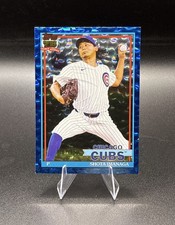 2026 Topps Series 1 Shota Imanaga 1991 Blue Color Match Crackle Foil 87/150