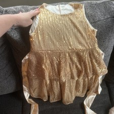 Girls Dance/holiday Dress. Beautiful Sequined Dress 