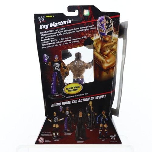 WWE Elite Collection Series 1 Rey Mysterio Complete in Box CIP - Picture 4 of 8