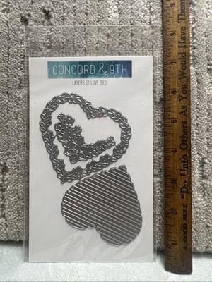 Concord And 9th Dies ~ LAYERS OF LOVE ~ Made In USA