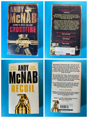 Andy Mcnab, Crossfire/Recoil Book 2x bundle