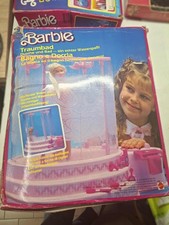 Barbie Glamour set bagno e doccia in scatola originale vintage 1985