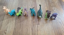 Lot of 8 Dinosaurs- Greenbrier- Heavy Rubber