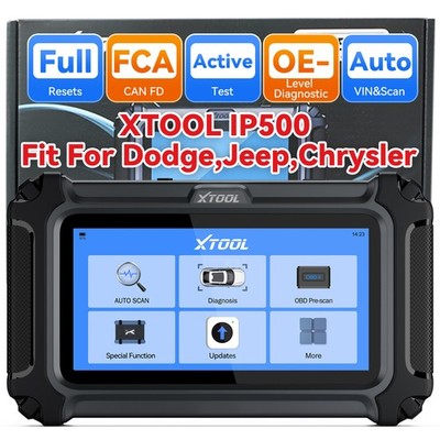 XTOOL IP500 For Chrysler All System Bidirectional OBD2 Scanner Diagnostic Tool