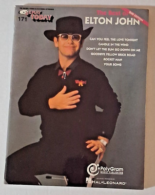 EZ Play Today, Best of Elton John, Hal Leonard Organ, Piano, Electronic Keyboard