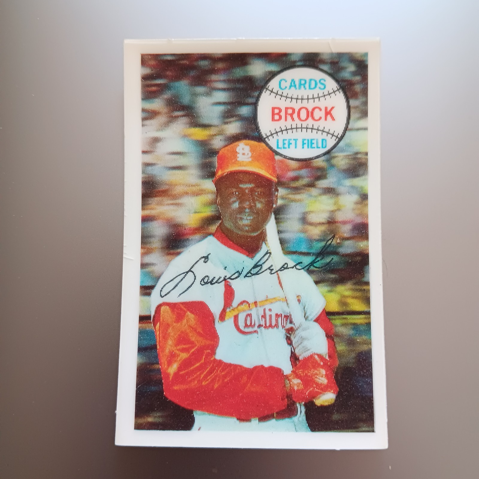 1970 Lou Brock Kelloggs #44