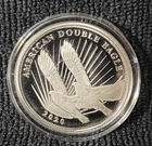2020 Cook Islands $2 American Double Eagle Proof Coin - 1/2 oz. of .999 Silver