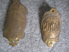 Lot De 30 Plaques De Vélo Anciennes En Laiton - Cyclisme - Fabriqué En France