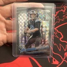 2025 Panini Prizm Jared Goff Black Finite 1/1 Color match!🔥🔥