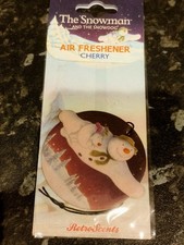 Raymond Briggs The Snowman and The Snowdog Cherry scented air freshener.