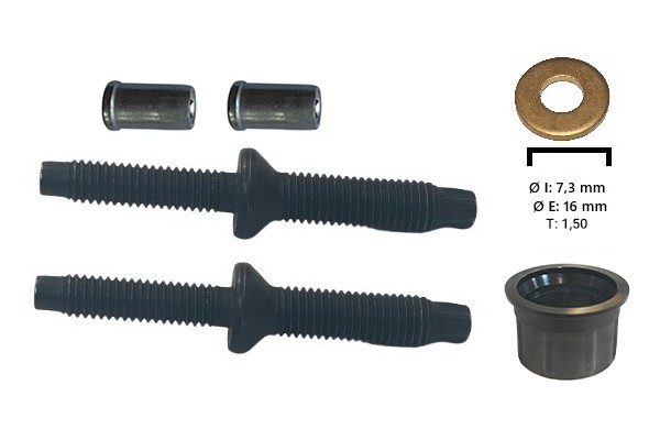 Fits 3RG 93217 ZEST. PSA INJECTOR MOUNTS