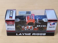 2025 34 Layne Riggs Knuckle Boxing Pocono Truck Win 1/64 Action NASCAR Diecast