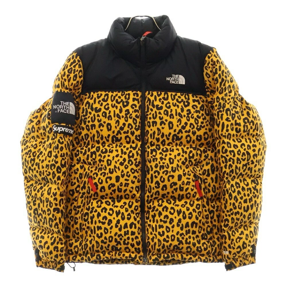 Doudoune Supreme taille S 11Aw The North Face Nuptse léopard FkI84