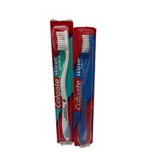 Colgate Wave Sensitive Comfort Fit Soft Toothbrushes Lot of 2 Seal NEW