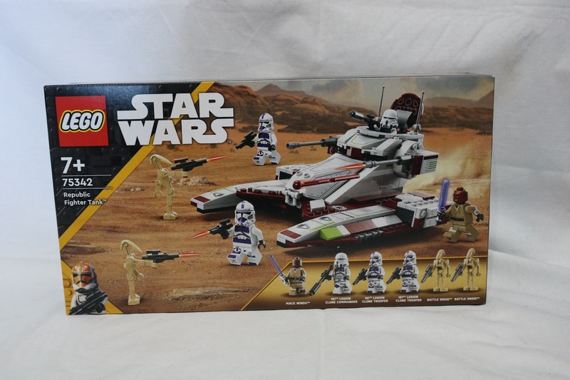 Lego 75342 Star Wars Republic Fighter Tank - Open box, minifigures removed