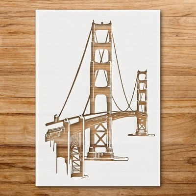 New York City Skyline Wall Art Stencil for Urban Inspired Decor - StencilAir