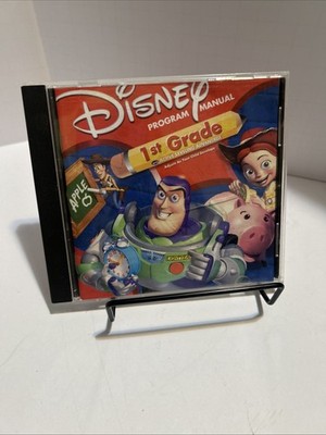 Disney Learning 1st Grade Toy Story Buzz Light year PC/MAC 3 CD Rom