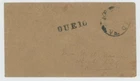 Mr Fancy Cancel CSA STAMPLESS COVER DUE 10 RICHMOND NO DATE CDS SOLDIERS LETTER