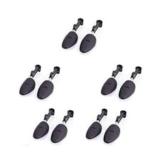 WAJJ 5 Pairs Plastic Shoe Tree Stretcher Shaper for Men Adjustable Length Sho...