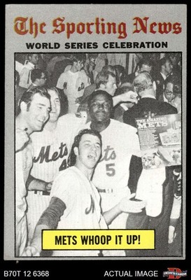 1970 Topps #310 1969 World Series - Mets Whoop it Up Mets / Orioles 4 - VG/EX