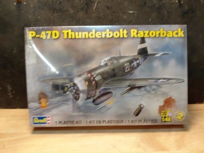 Revell P-47D Thunderbolt Razorback #85-5261 1:48 Scale Model Kit Factory Sealed