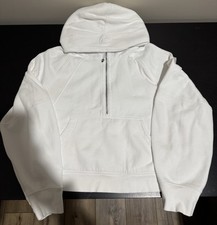 Lululemon Scuba Oversized Half-Zip Hoodie White Size XL/XXL