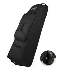  Golf Travel Bag with Wheels, Heavy Duty Oxford Wear-Resistant, Soft-Sided G...