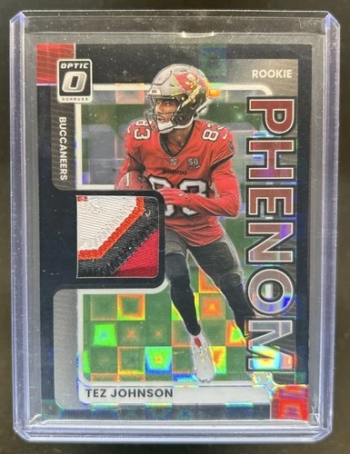 2025 Donruss Optic Tez Johnson Black Pandora (RAW)