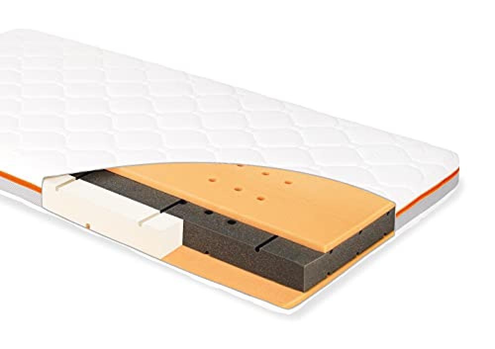 (TG. 70 x 140 cm) Pinolino 500069 Luna Air - Materasso per lettino, 140 x 70 cm,