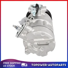 A/C AC Compressor And Clutch For Ram ProMaster City 2015-2020 2021 6-Groove