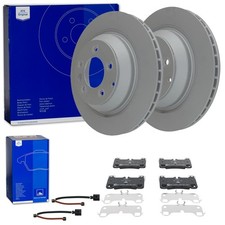 ATE BREMSSCHEIBEN 358mm + BELÄGE HINTEN passend für AUDI Q7 4L Bj. 2005-2015