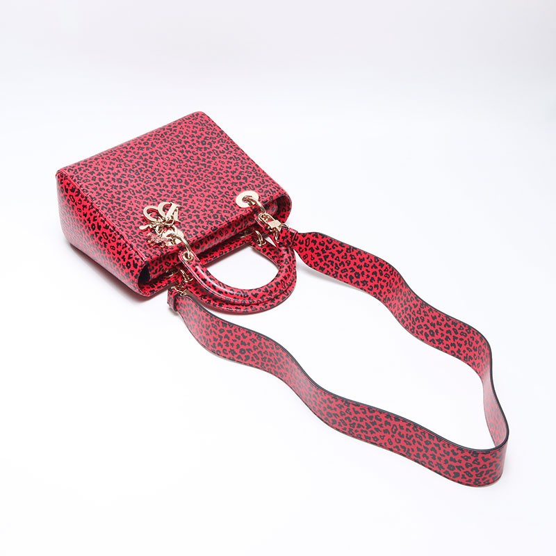 Authentic Christian Dior Leopard Pattern 2way Lad… - image 9