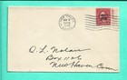 #646 Molly Pitcher Overprint Plate Number Single Cover 1928 New Haven CT 2 Cent — photo 1