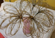 Gold and Silver Beaded 4 Floral Flower Sprays Christmas, Weddings, Events