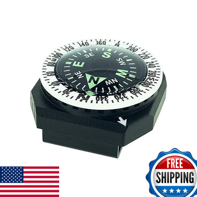 Sun Company Gocompass - Micro Orienteering Wrist Compass Watch Band Or Paracord
