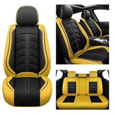 Car Seat Cover 5 Seats for Honda Civic Premium Nappa Leather Sport Seat Cover