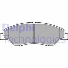 DELPHI BREMSBELÄGE SATZ VORDERACHSE passend für KIA RETONA SPORTAGE