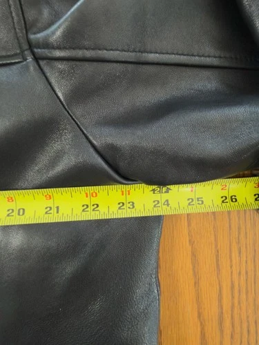 Calvin Klein Lambskin Leather Jacket Thinsulate Lined. Buttery Soft. Authentic! image 12