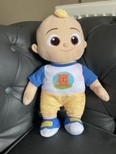 CoComelon Boo Boo JJ Interactive Plush Doll with Sounds Kids Toy