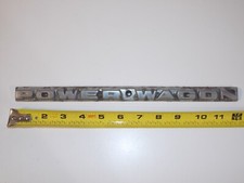 Vtg 1972 73 74 75 76 Dodge Power Wagon Truck Vehicle Emblem Badge 3495698 Vtg 1972 73 74 75 76 Dodge Power Wagon Truck Vehicle Emblem Badge 3495698