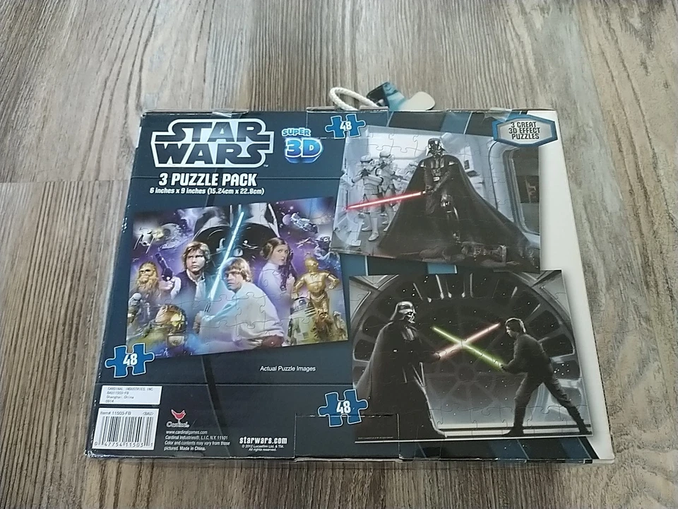 Star Wars Super 3d Puzzle 48 Piezas 3 Puzzles  Foto 2 de 4